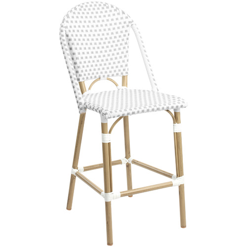 white high bar stools